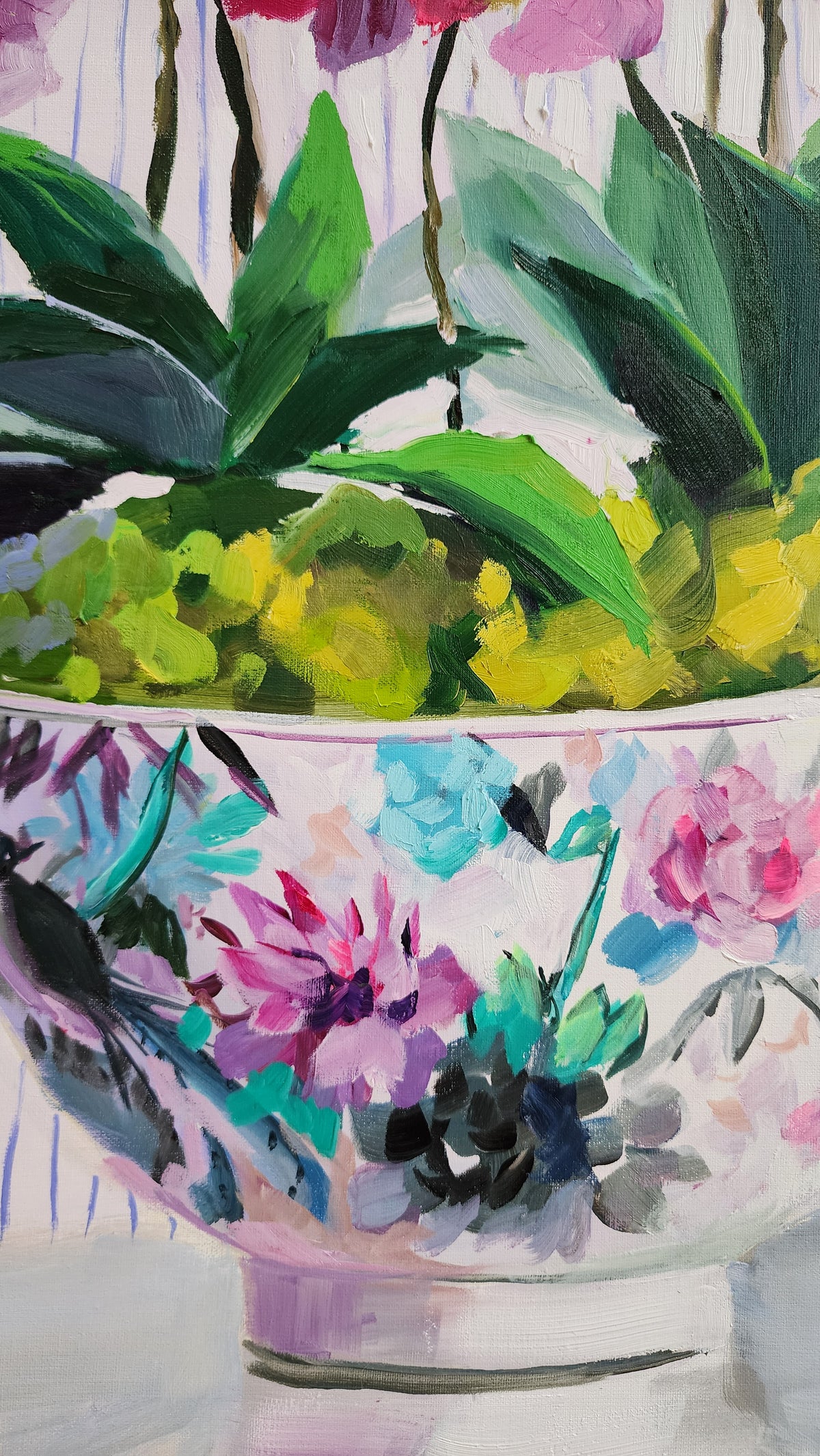 Olive and Orchid