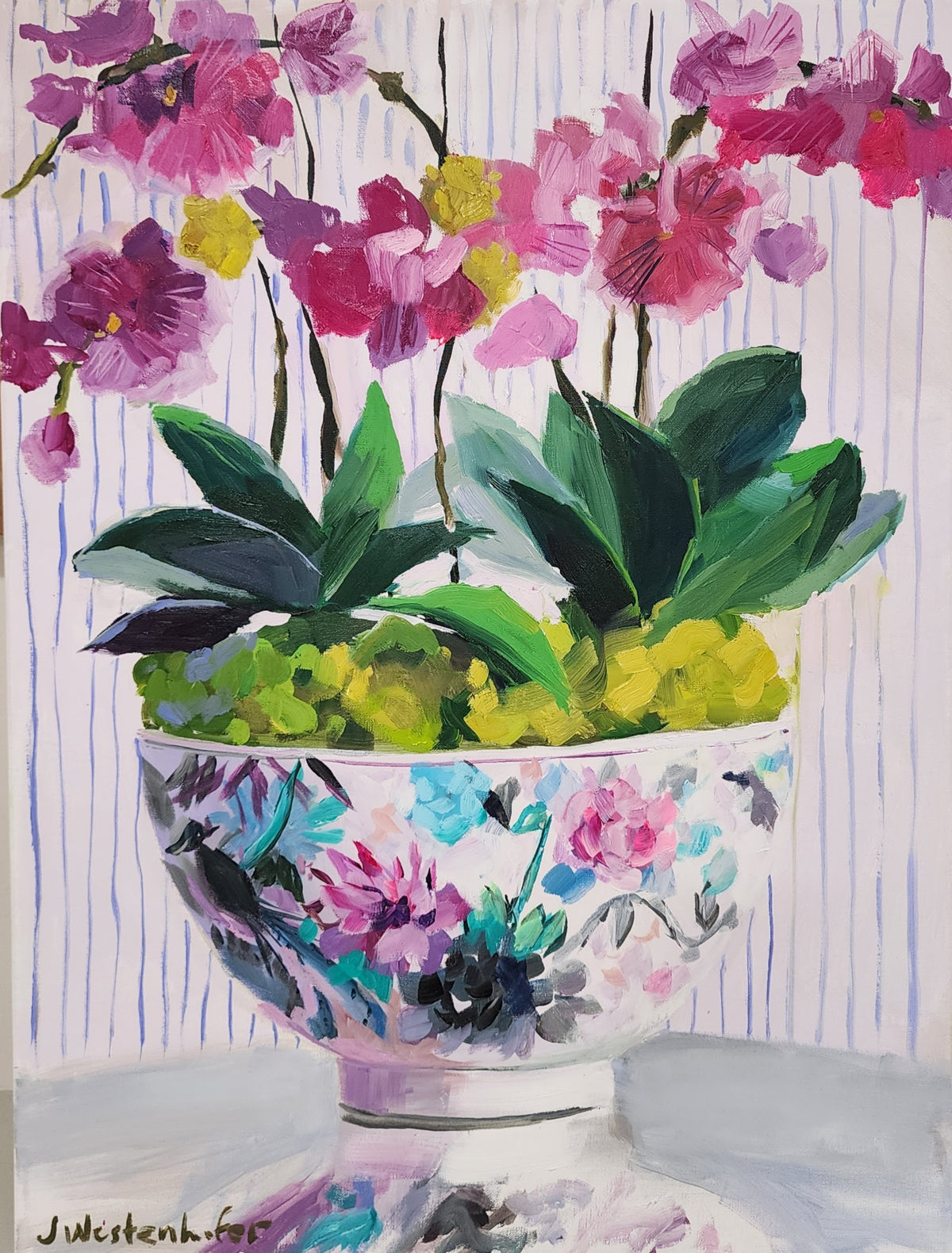 Olive and Orchid