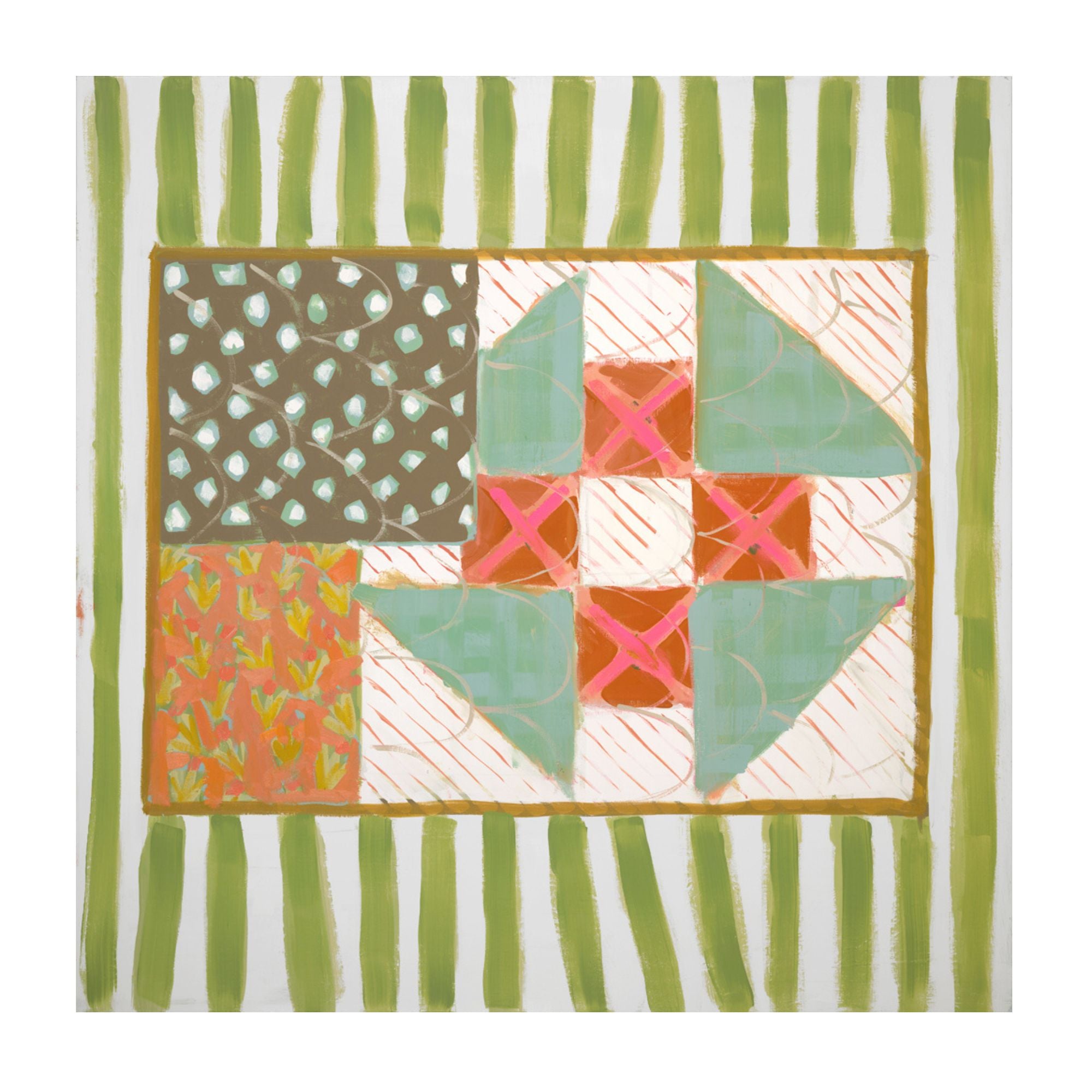 30A Bunk House Print - Preppy Patriot Collection