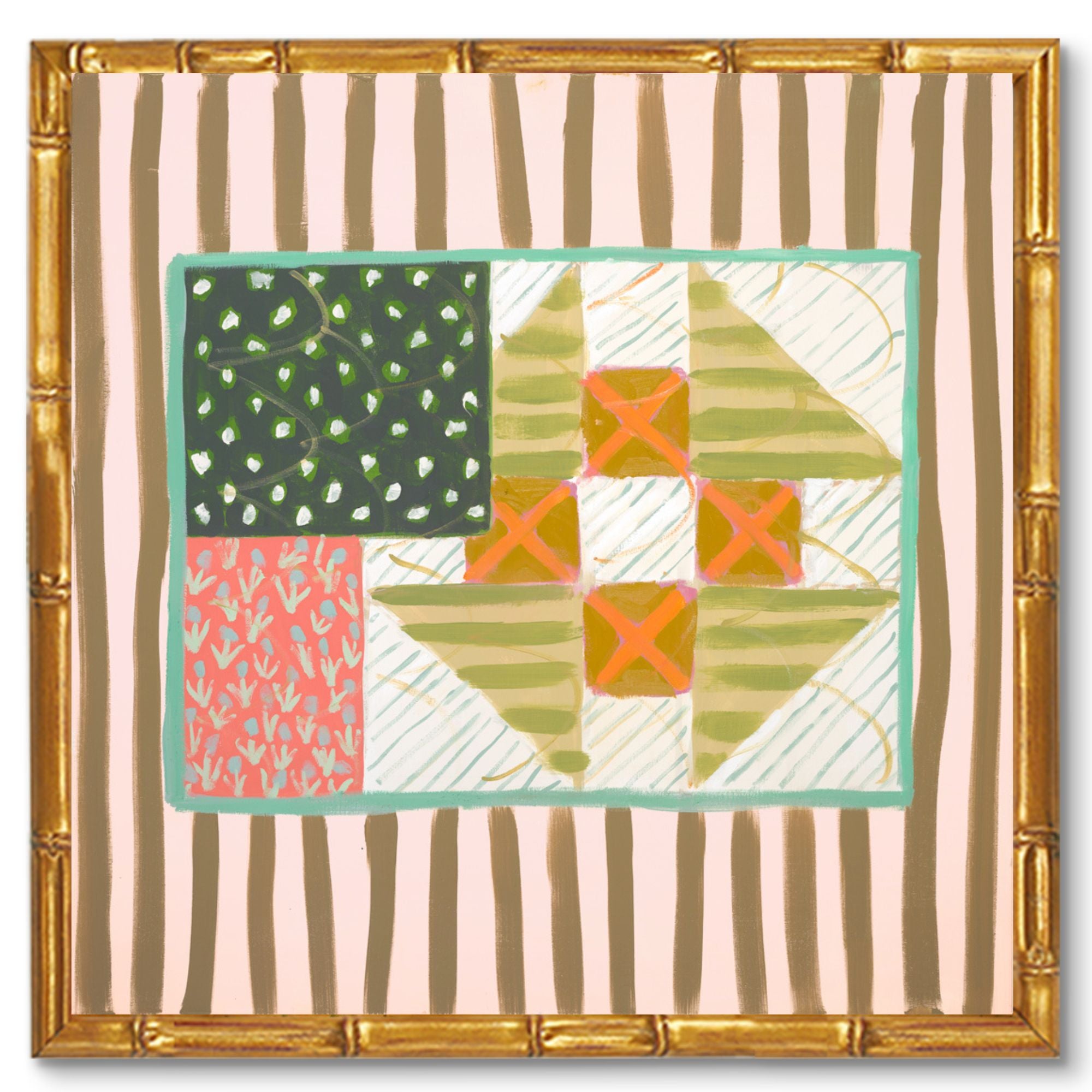 Charleston Front Porch Print - Preppy Patriot Collection