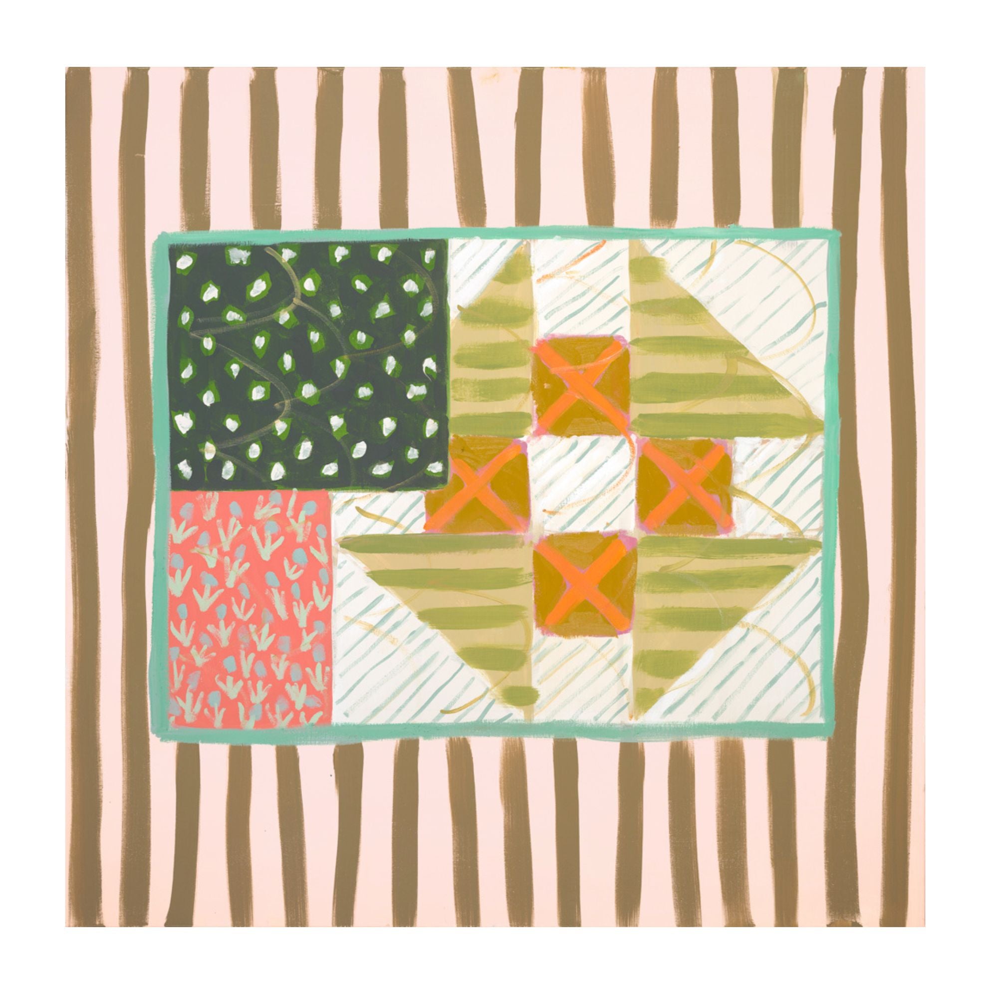 Charleston Front Porch Print - Preppy Patriot Collection