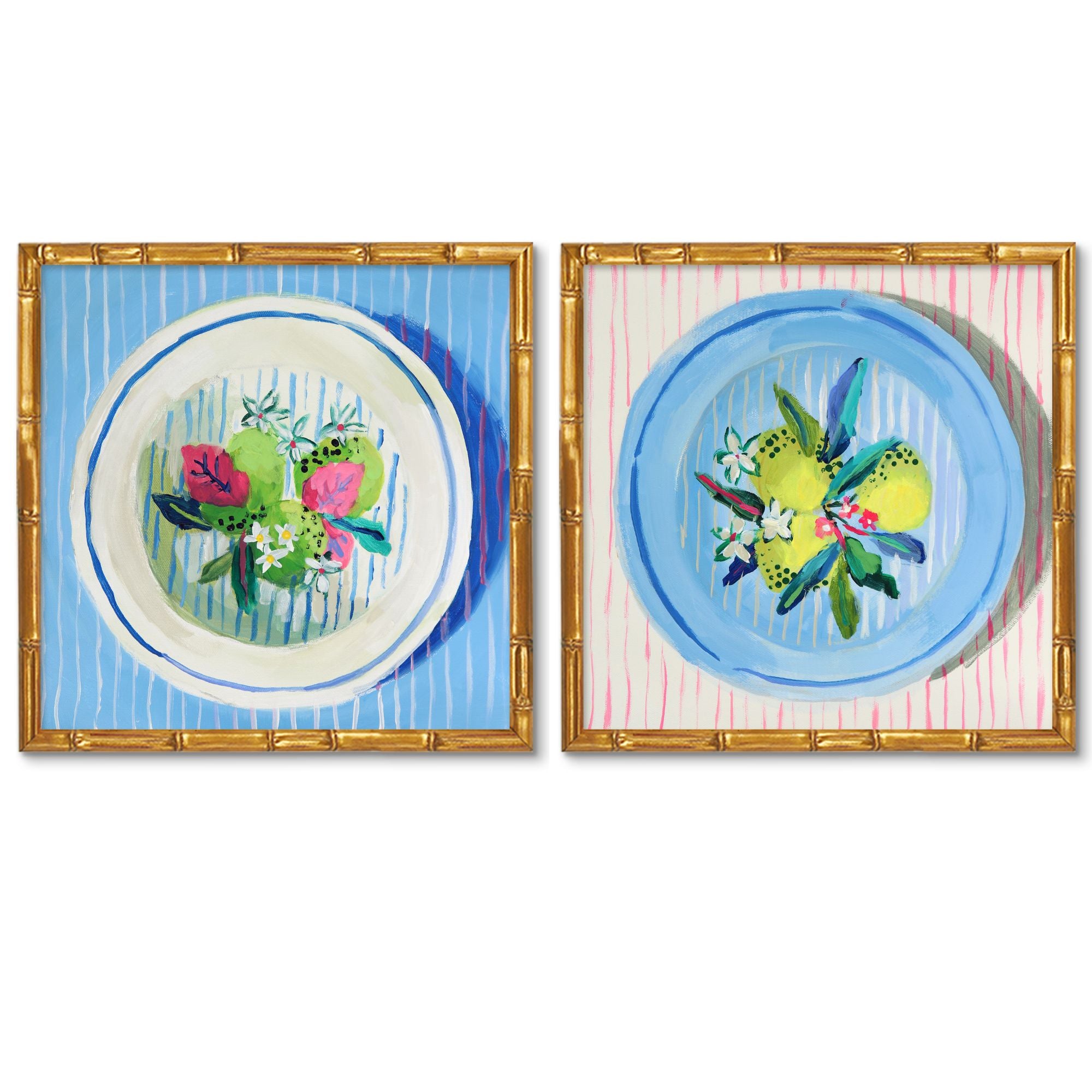 Citrus Garden Prints (set of two)