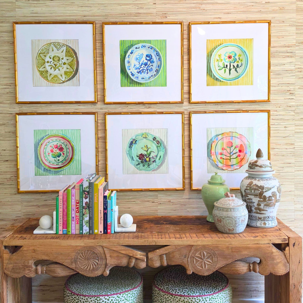 Isabel's Plate Print
