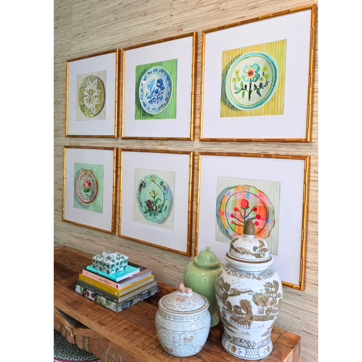 Isabel's Plate Print