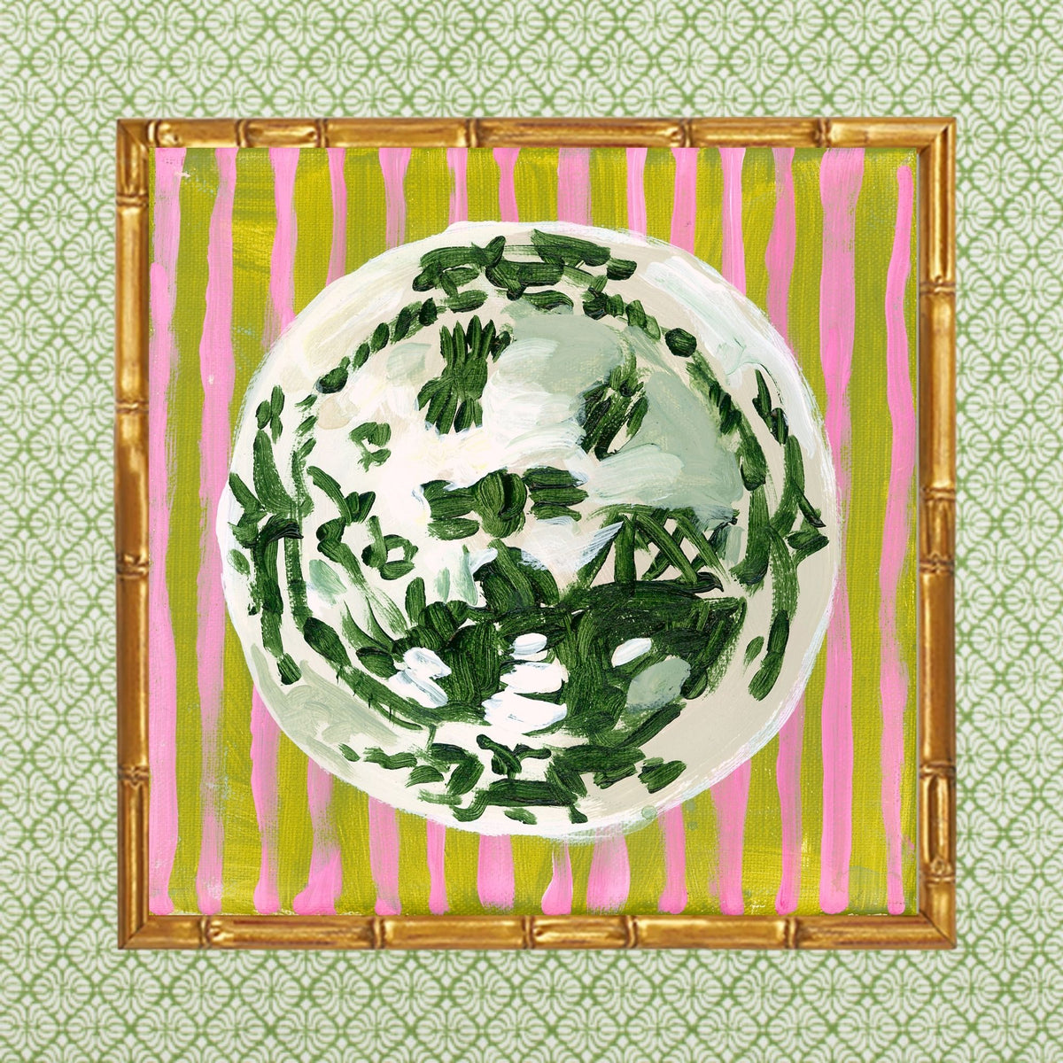 Garden Club Green Print