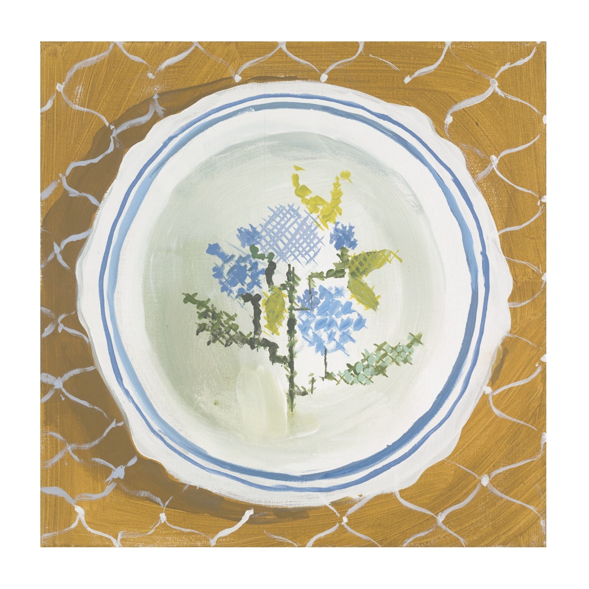 Highland Blue Print