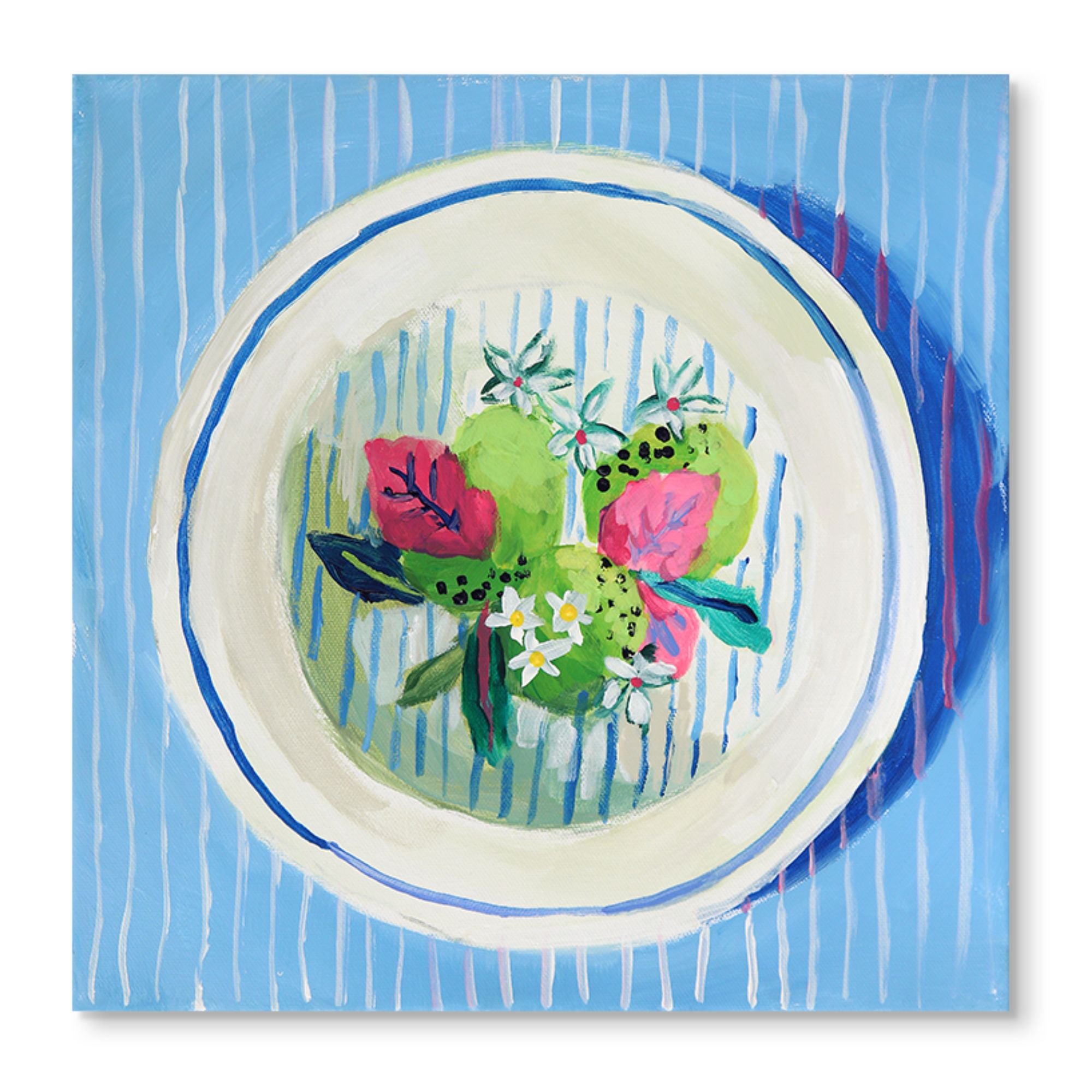 Citrus Garden Plate No.1 Print