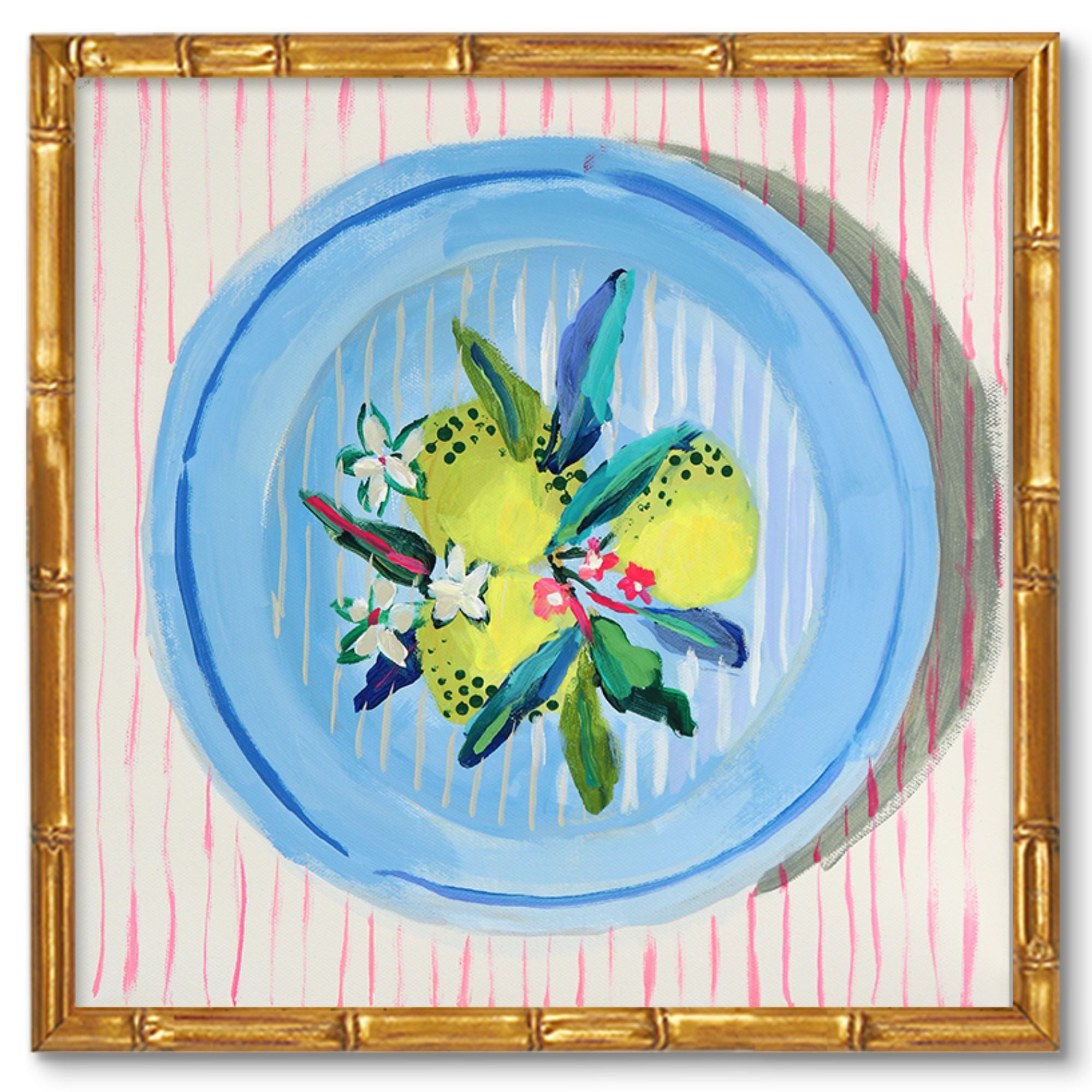 Citrus Garden Plate No.2 Print