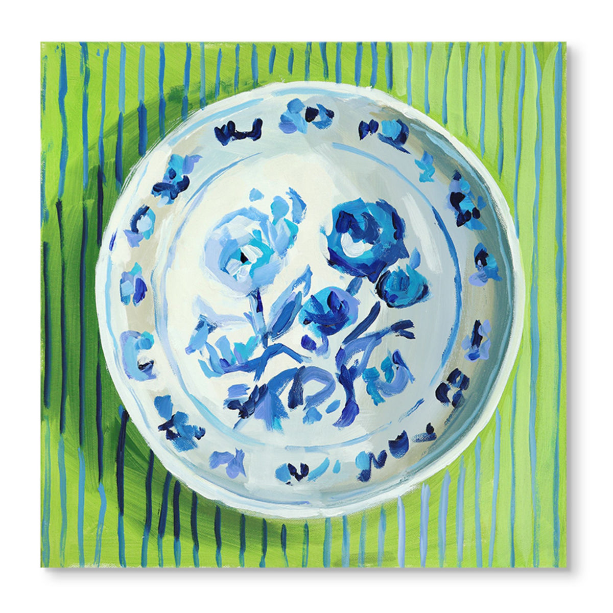 Jennifer's Plate Print