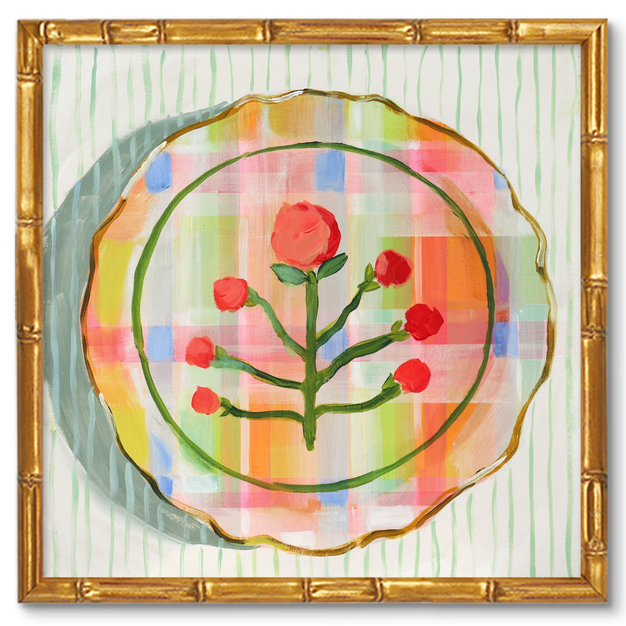 Sally's Plate Print