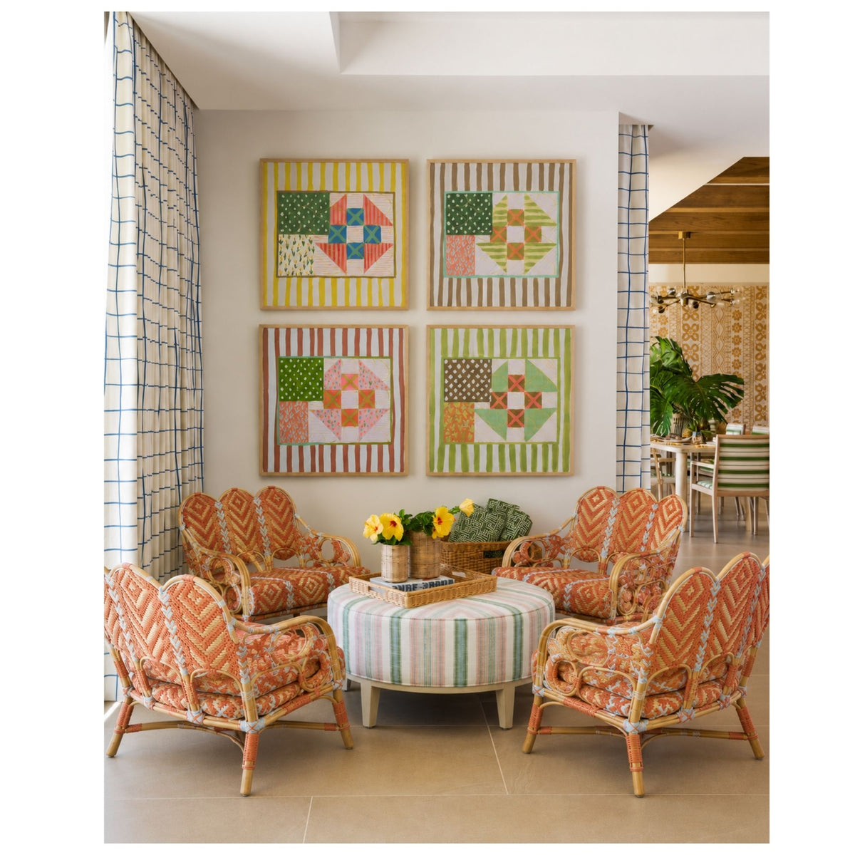 30A Bunk House - Preppy Patriot Collection